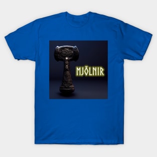 Mighty Mjolnir Thor Hammer Norse T-Shirt